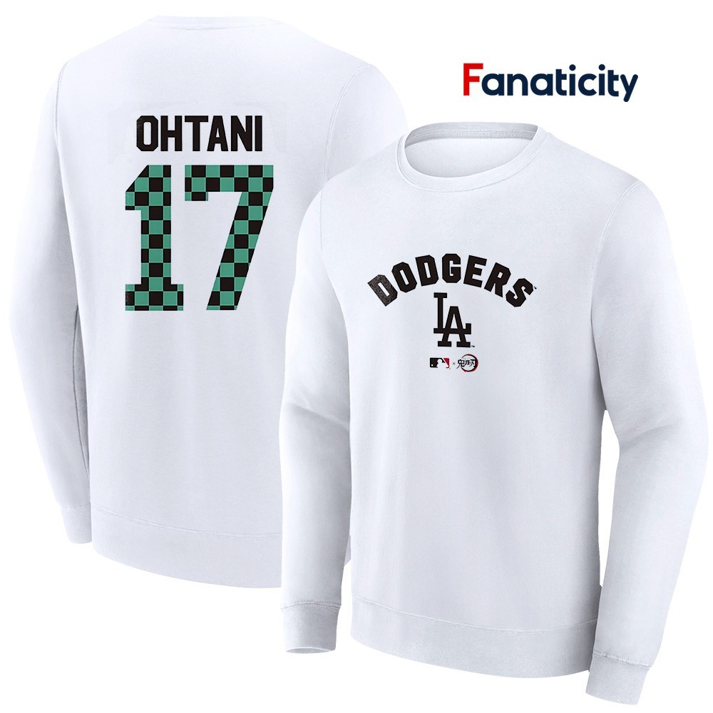 Demon slayer x Los Angeles Dodgers Shohei Ohtani name and