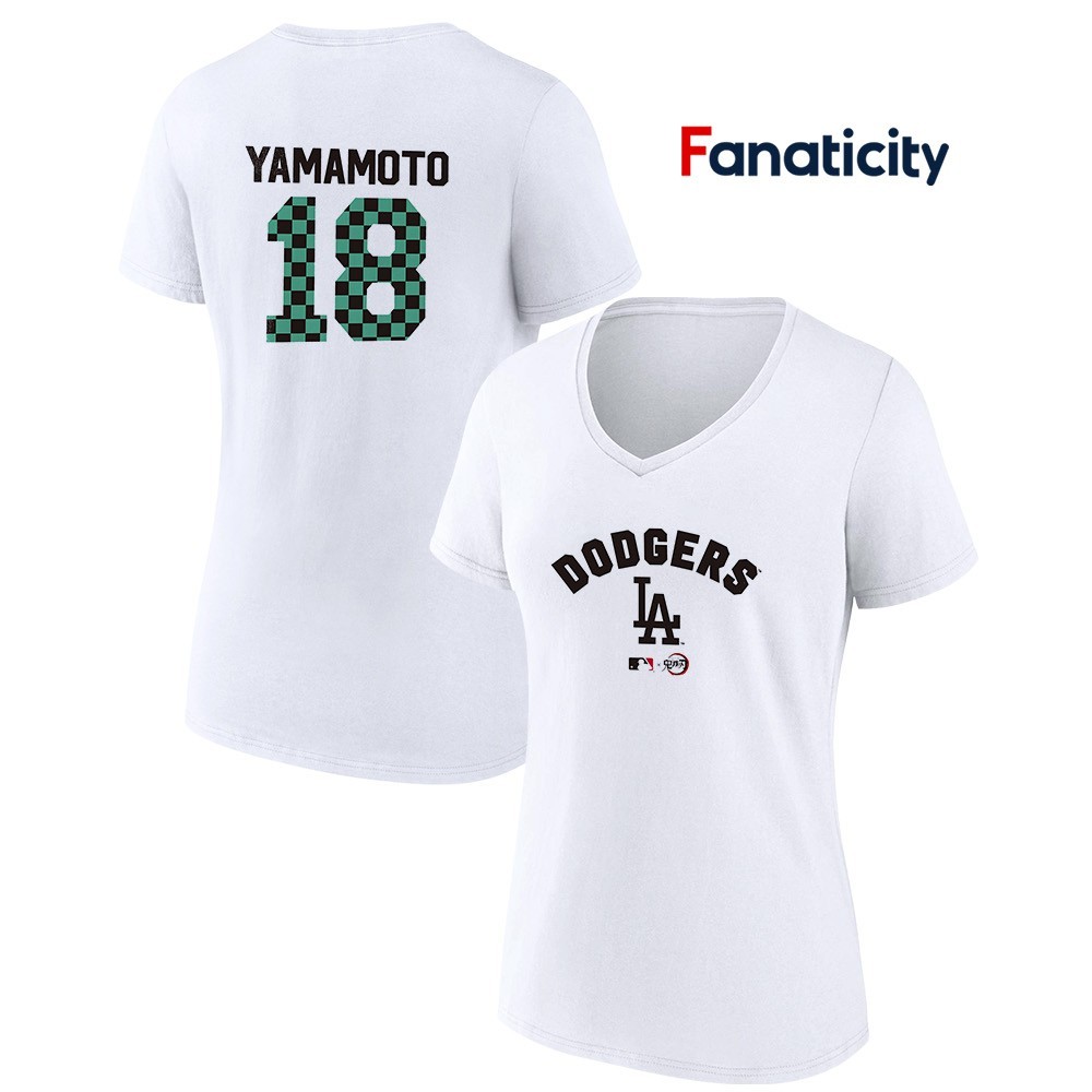 DOPPELGANGER - DOD ヤバイッス TN Demon slayer x Los Angeles Dodgers Yoshinobu Yamamoto name