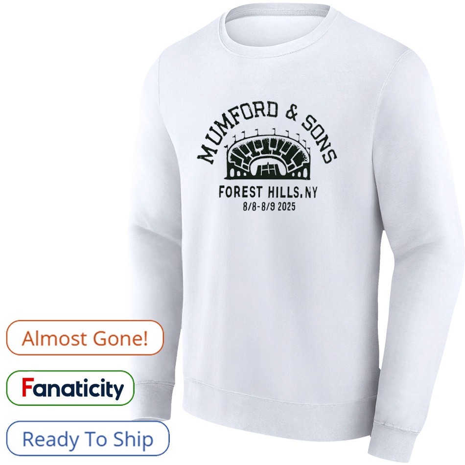 house on the hill 2025s/s Tシャツ Tile 80 Forest Hills NY 2025 Mumford and Sons shirt, hoodie, sweater