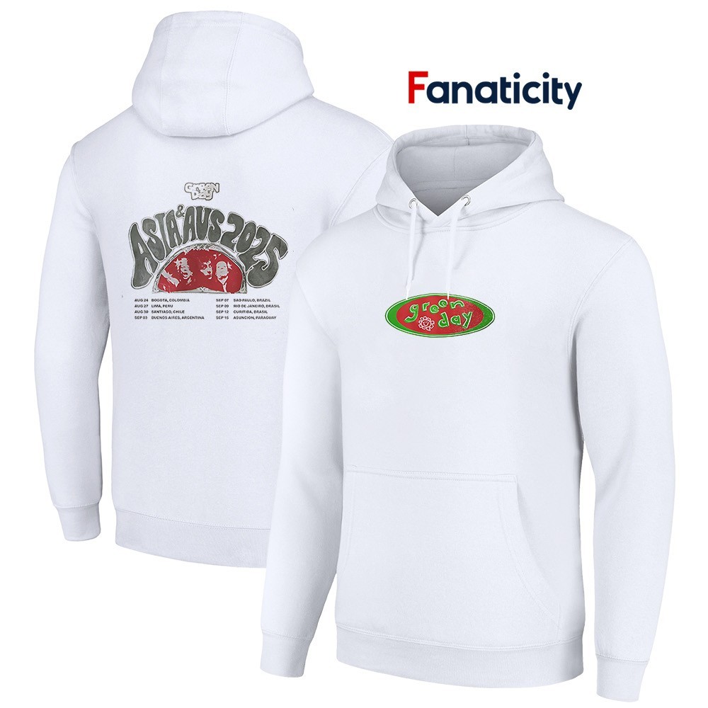 Green Day Asia and Aus tour 2025 shirt, hoodie, sweater
