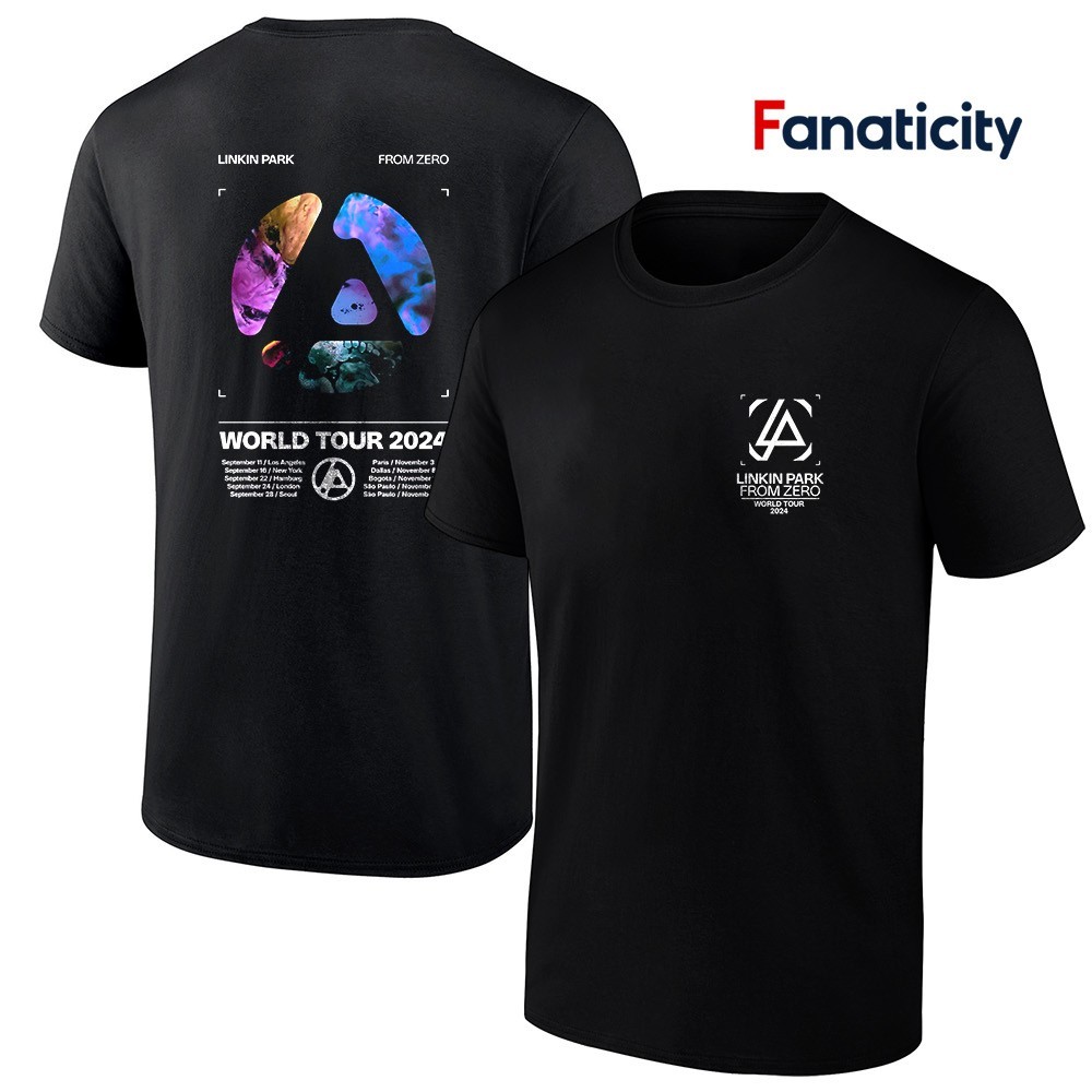 Linkin Park FROM ZERO WORLD TOUR Tシャツ M Linkin Park From Zero World Tour 2025 August September T