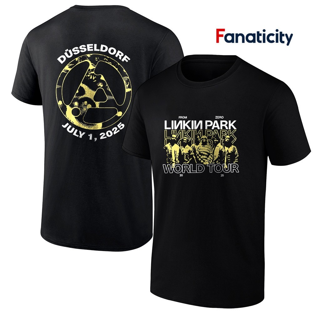 Linkin Park FROM ZERO WORLD TOUR Tシャツ L From Zero World Tour Texture Fill White Tee – Linkin Park Store