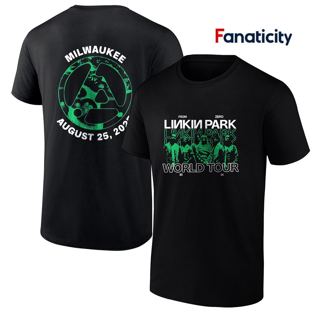 LINKIN PARK ZERO WORLD TOUR 2025 Tシャツ　M Linkin Park From Zero World Tour 2025 Amazon Exclusive