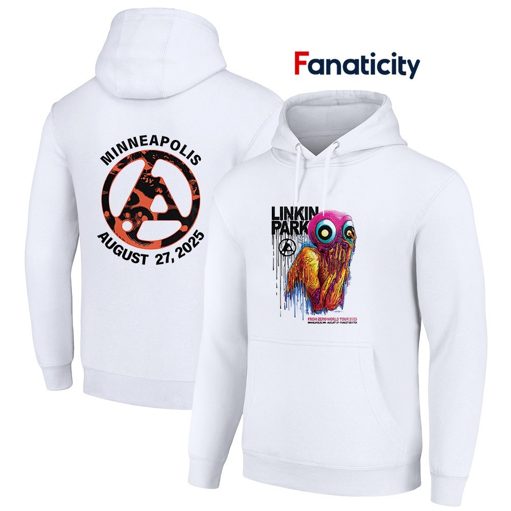 Linkin Park From Zero world tour 2025 Minneapolis art shirt
