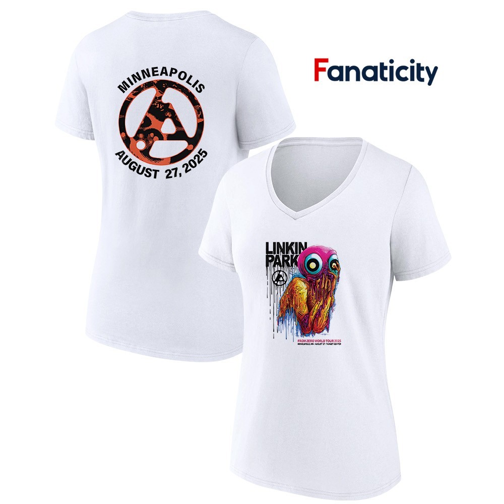 Linkin Park From Zero world tour 2025 Minneapolis art shirt