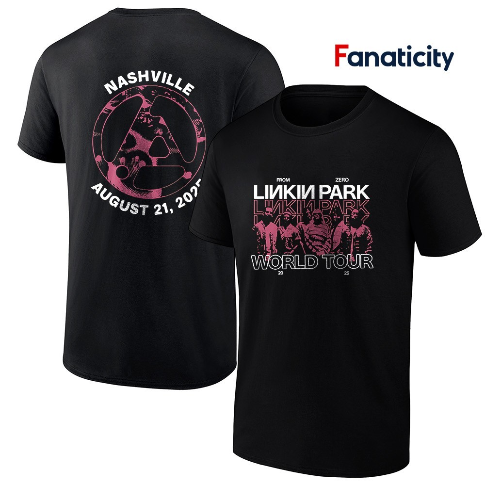 Linkin Park From Zero world tour 2025 aug 21 shirt, hoodie