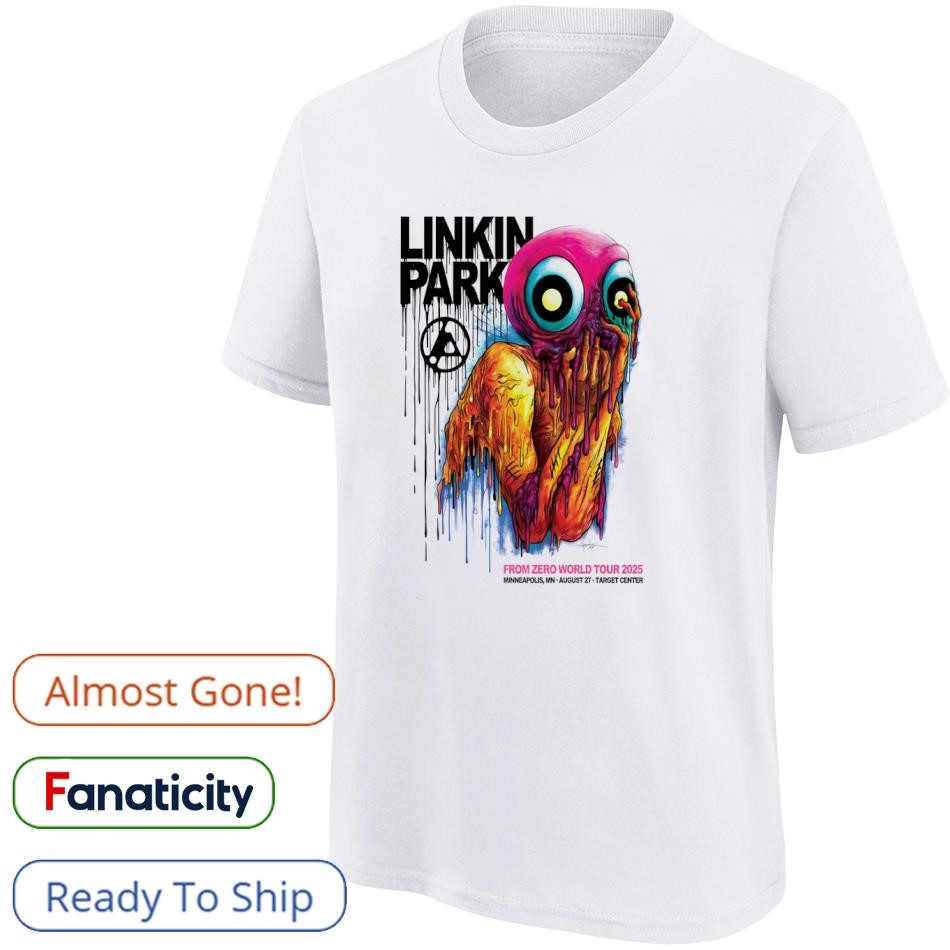Linkin Park Minneapolis Tour On Aug 27 2025 Poster Shirt