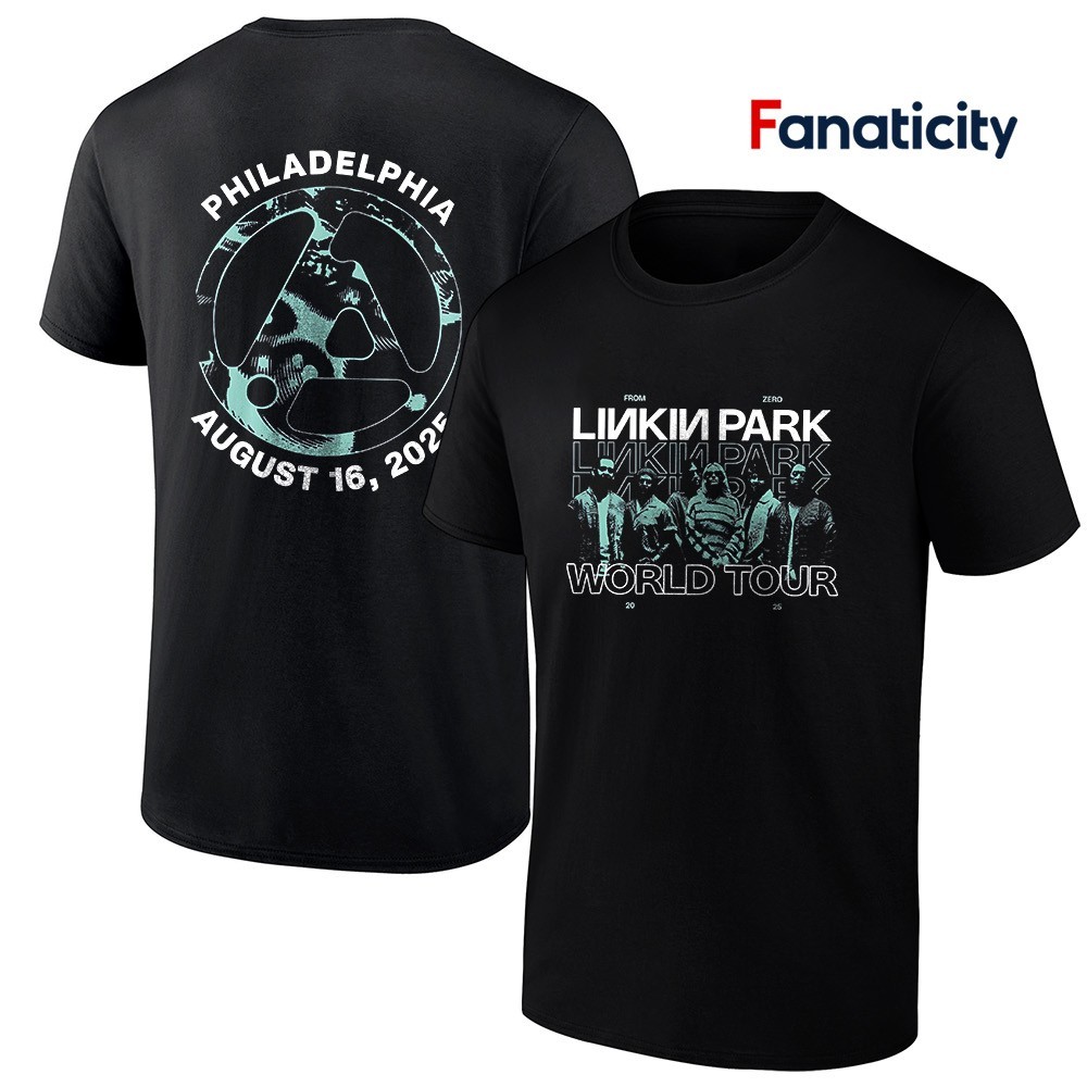 Linkin Park 2025 ワールドツアー Tシャツ L Linkin Park From Zero World Tour 2025 Chicago Illinois