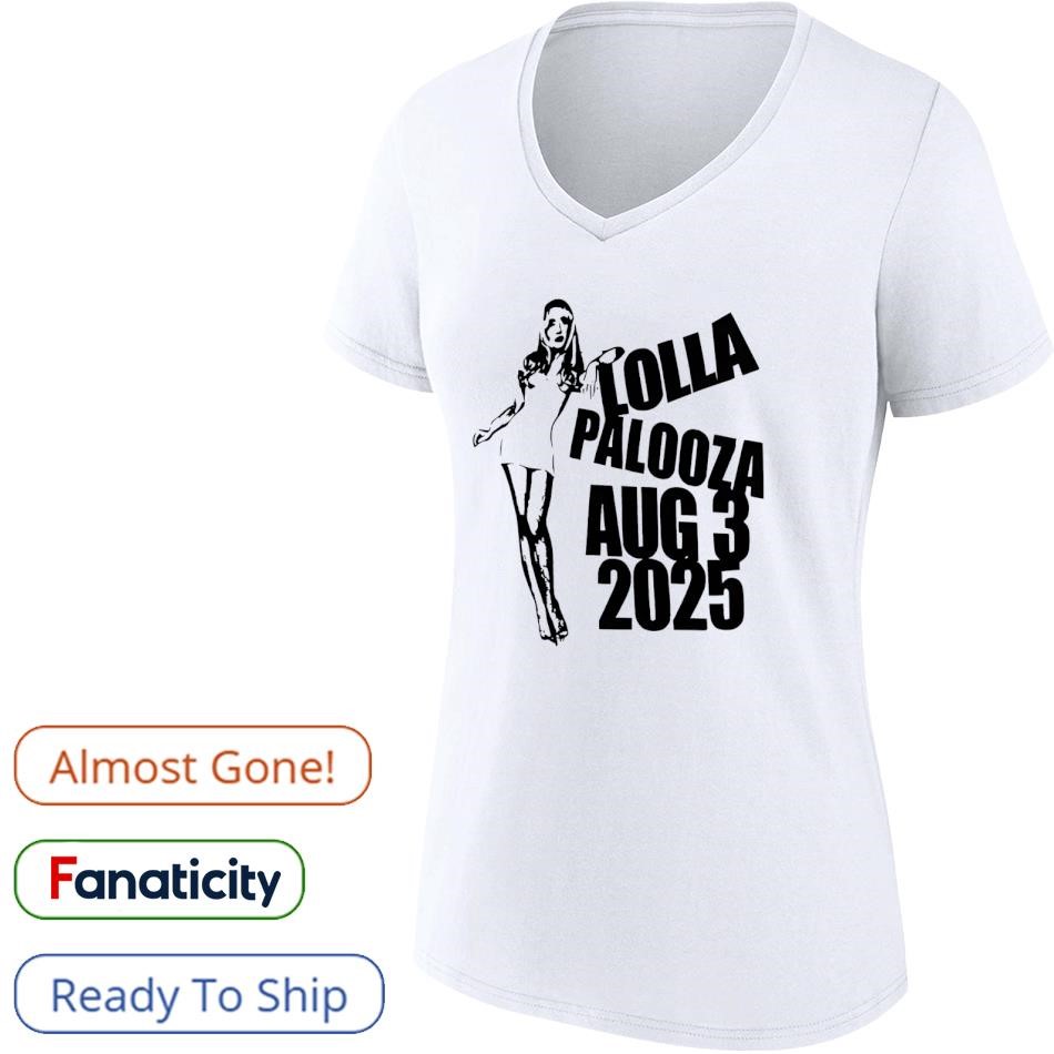 Lollapalooza ロラパルーザ 2025 Tシャツ　 Lサイズ Lollapalooza ロラパルーザ 2025 Tシャツ Lサイズ - メルカリ