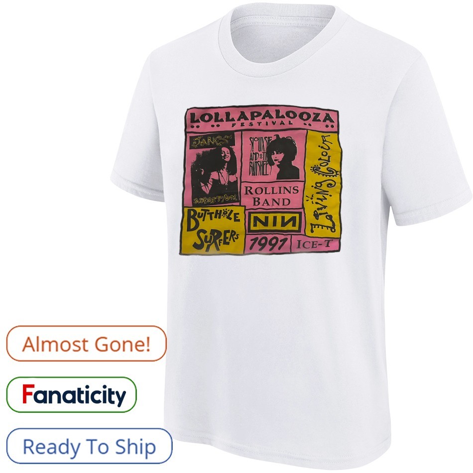 90s lollapalooza vintage T-shirt 1997年 Original vintage 1997 Lollapalooza Tour Shirt | WyCo Vintage
