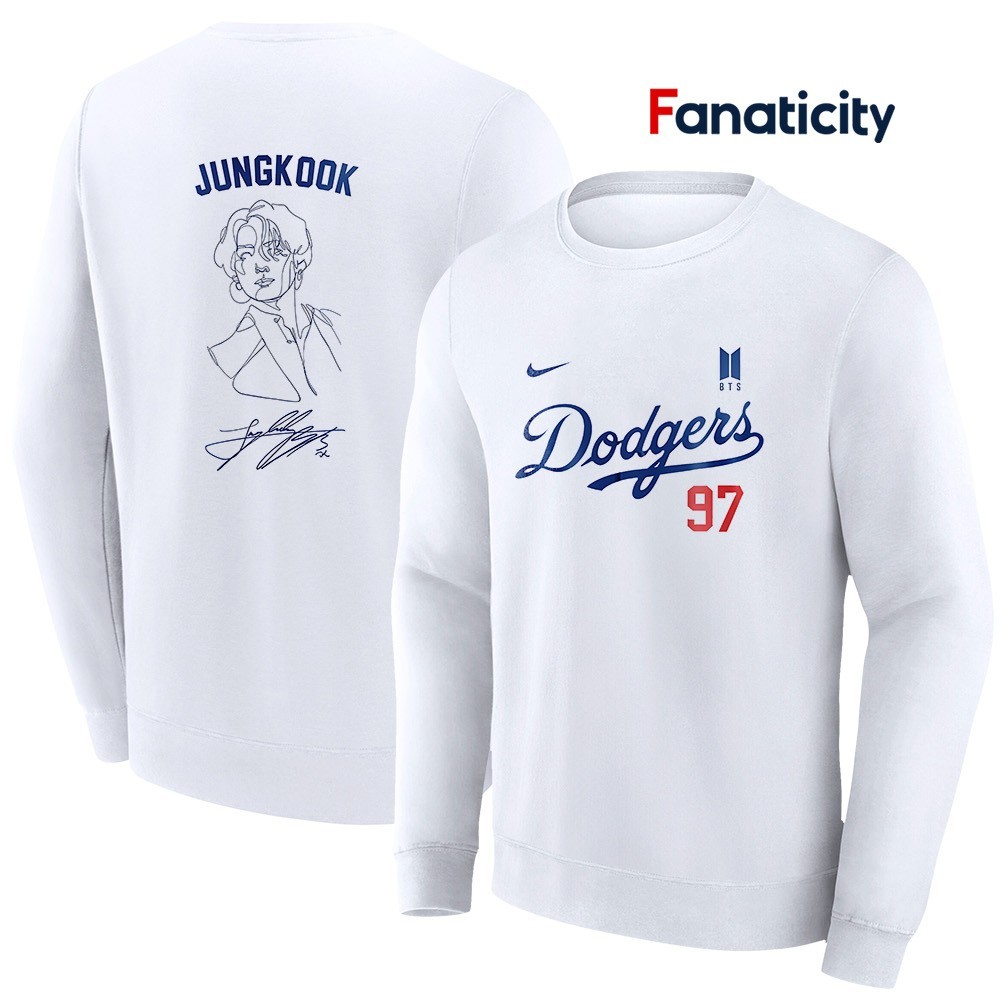 10star BTS- ̗̀ ( ˶'ᵕ'˶) ̖́- Los Angeles Dodgers X Jeon Jungkook BTS 2025 art signature