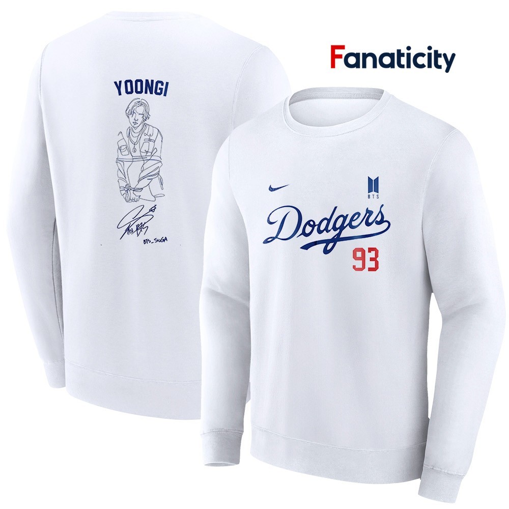 【 Suga 】 Los Angeles Dodgers X Min Yoongi BTS 2025 art signature