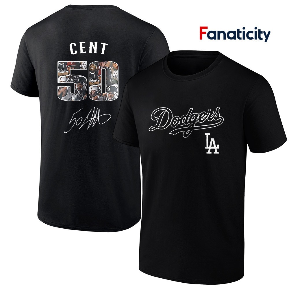 Los Angeles Dodgers x 50 CENT 2025 baseball shirt, hoodie