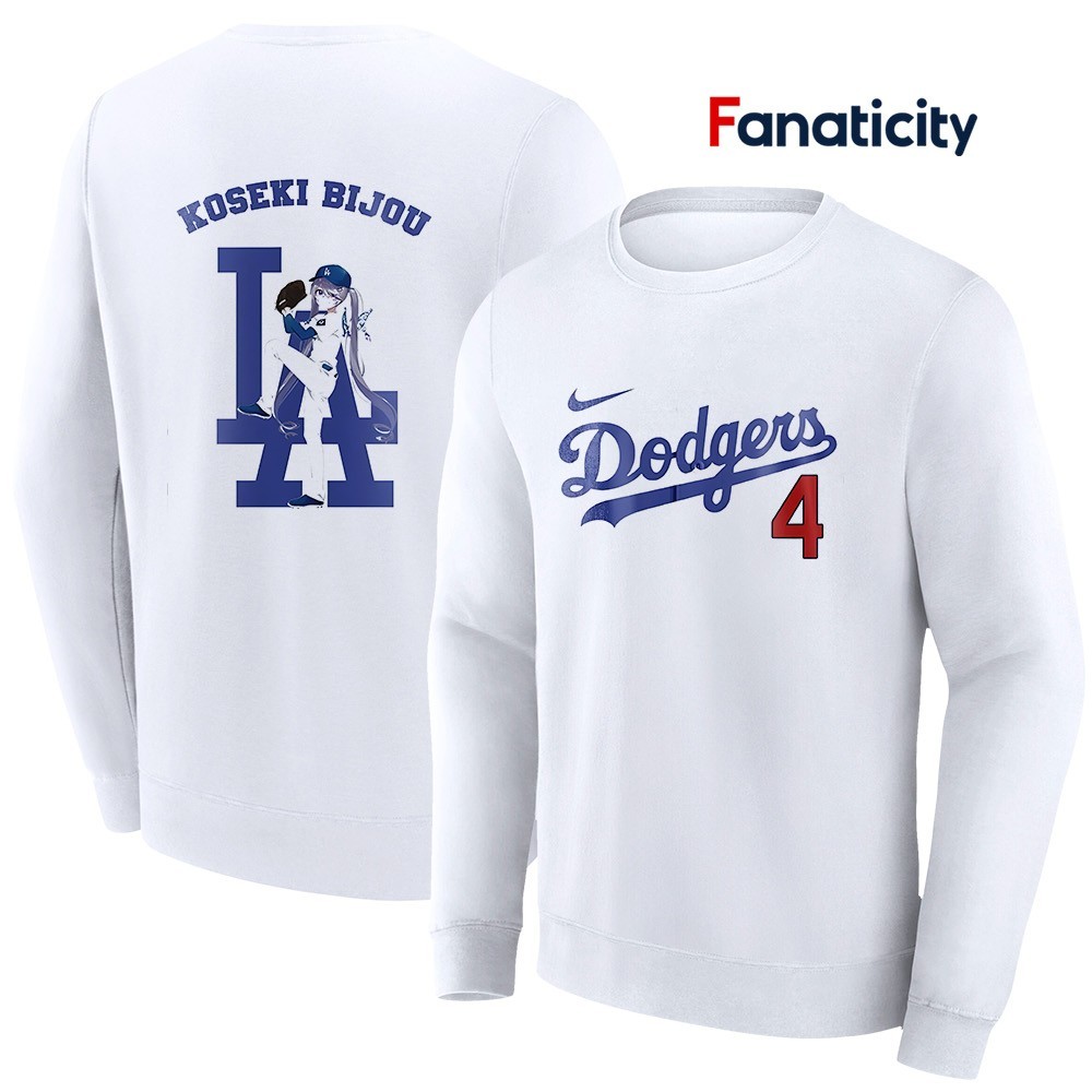 Los Angeles Dodgers x Koseki Bijou Hololive night Biboo