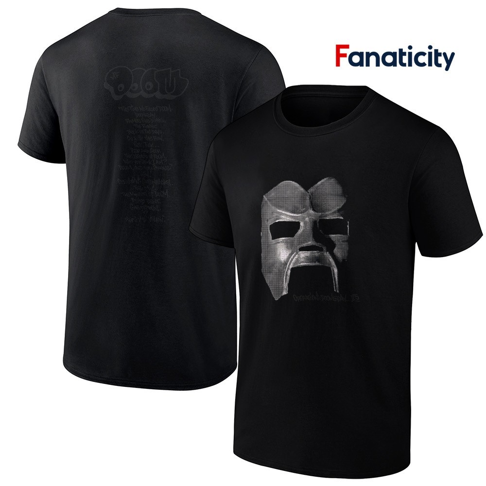 デッドストック　OPERATION DOOMSDAY Tシャツ　mf doom New Shirt MF DOOM Operation Doomsday Hip Hop Black/White
