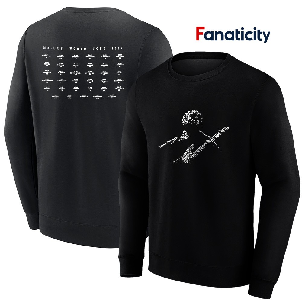 MK Gee world tour 2024 dates portrait shirt, hoodie, sweater