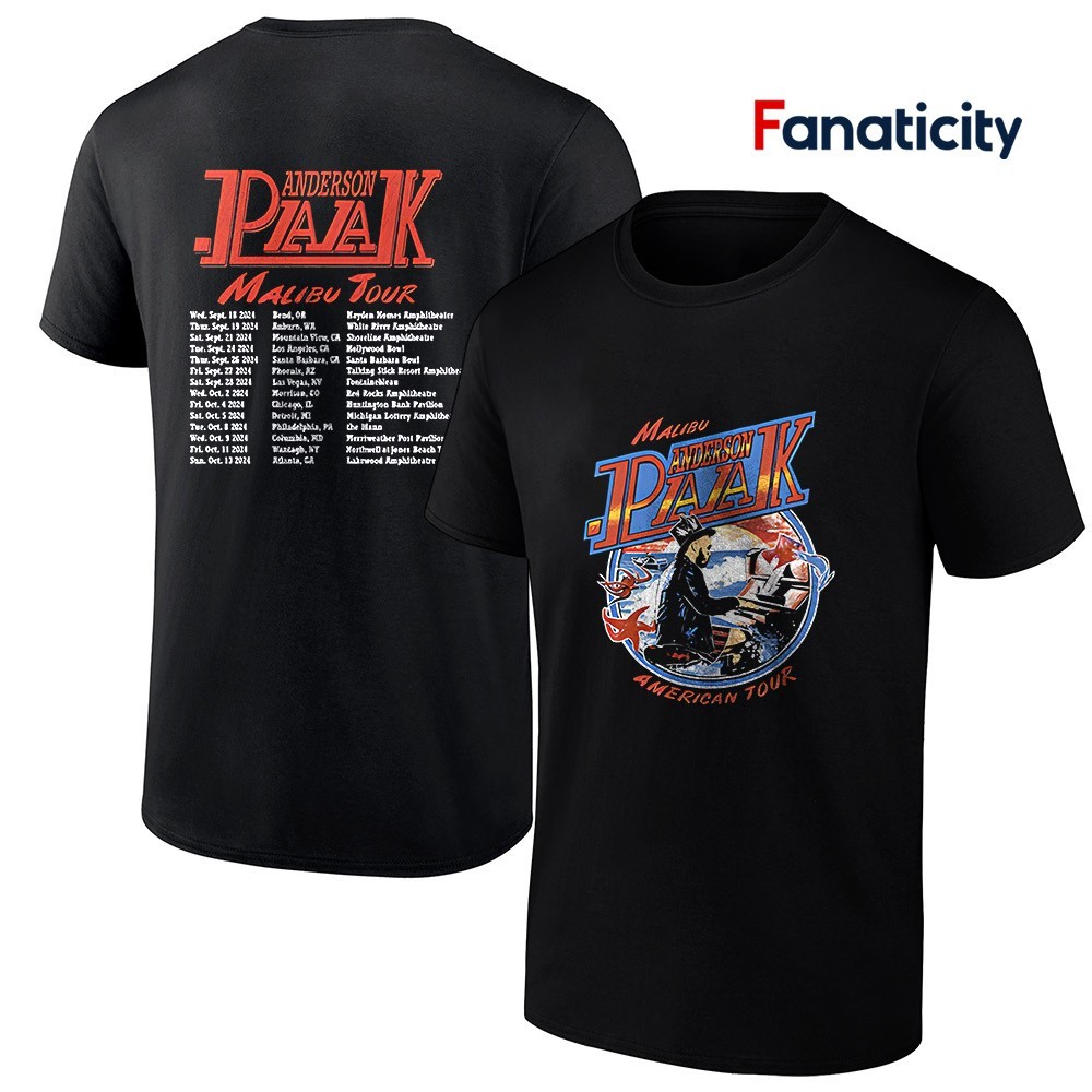 アンダーソンパーク Anderson .Paak Tシャツ XL 00s ANDERSON PAAK Tシャツ アンダーソンパーク ツアー 音楽
