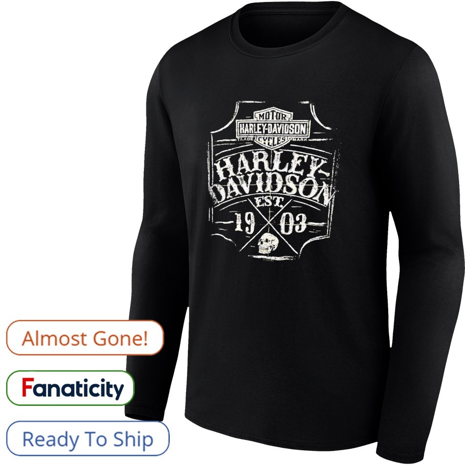 Motorcycles Harley Davidson est 1903 vintage shirt, hoodie