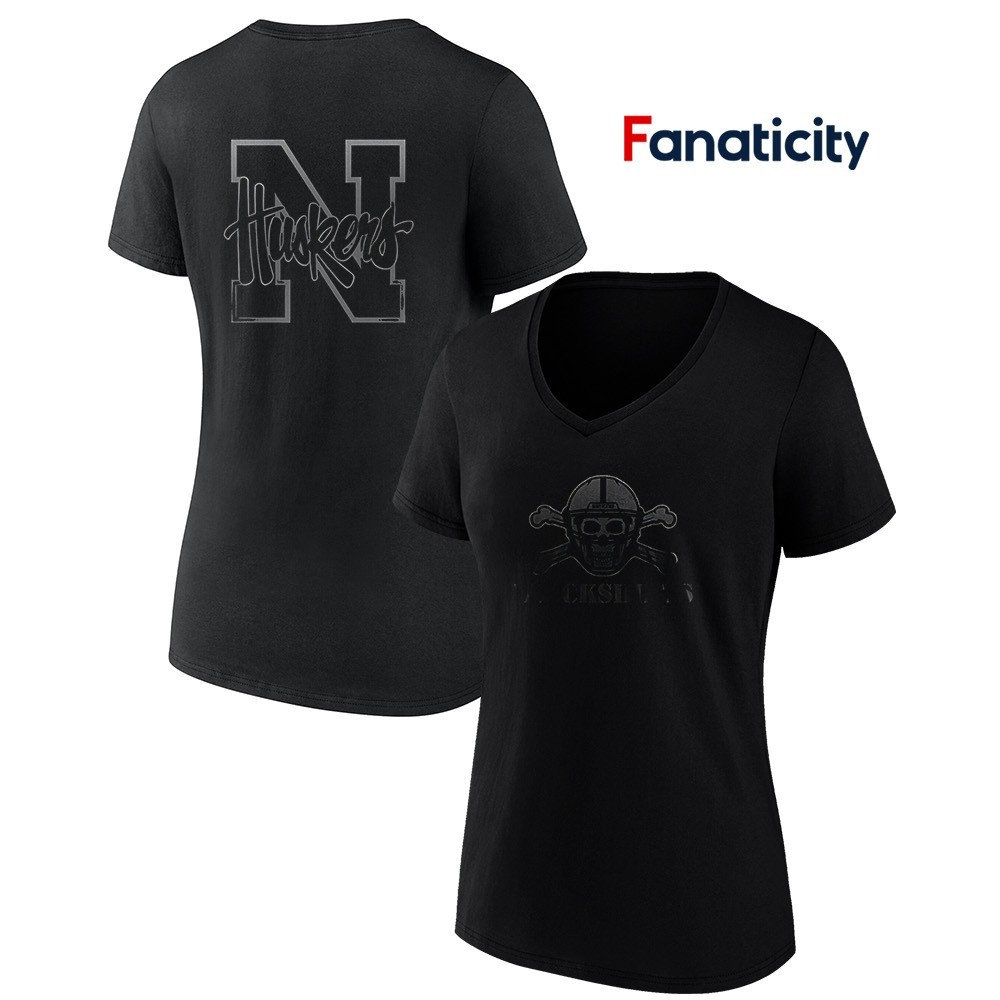 Nebraska Cornhuskers football big ten 2025 skull shirt
