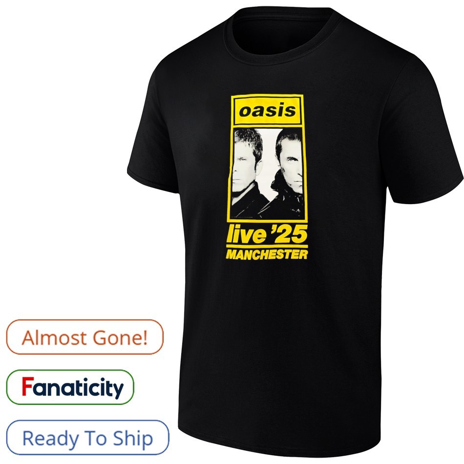 Oasis live 2025 Manchester shirt, hoodie, sweater, long