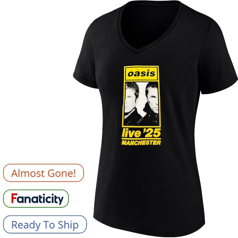 Manchester購入 正規品 oasis Live'25 Tシャツ M Live '25 Manchester Event T-Shirt Black – Oasis Live '25