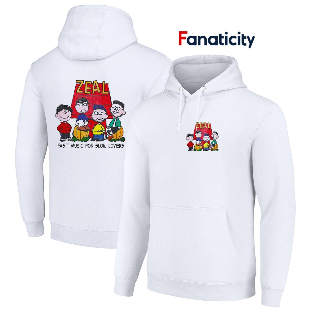 Peanuts Zeal fast music for slow lovers shirt, hoodie