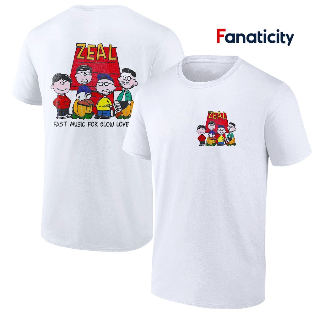 PEANUTS MUSIC LOVERS Tシャツ L Cute Snoopy Peanuts Music Lover T-Shirt - WarmTees