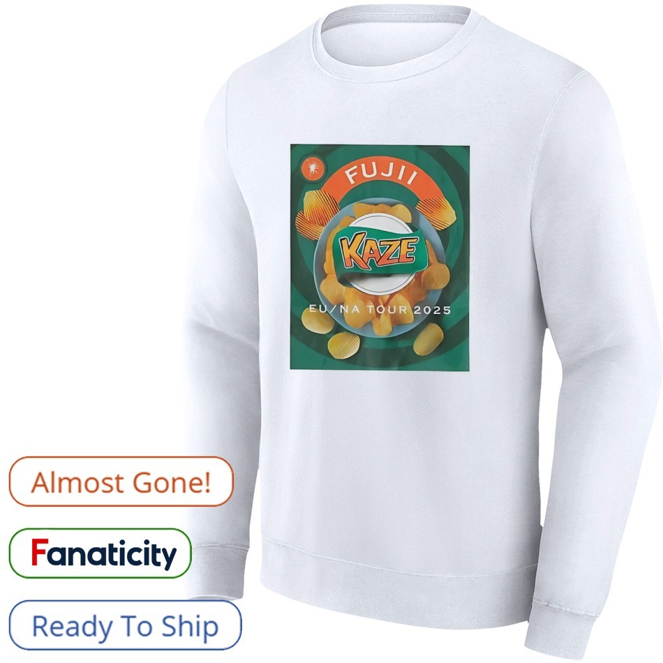 Potato chip Fujii Kaze Eu Na tour 2025 shirt, hoodie