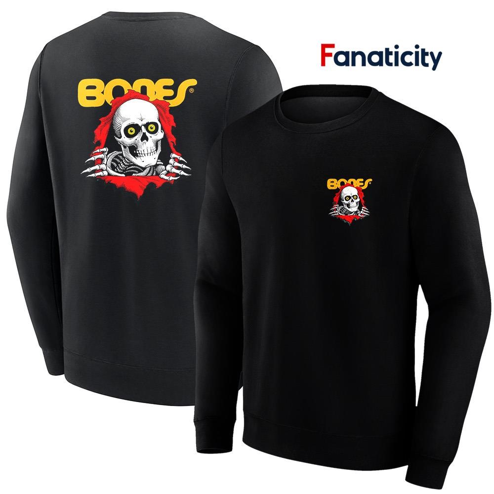 トップス powell 00s sweat bones Powell peralta ripper bones shirt, hoodie, sweater, long