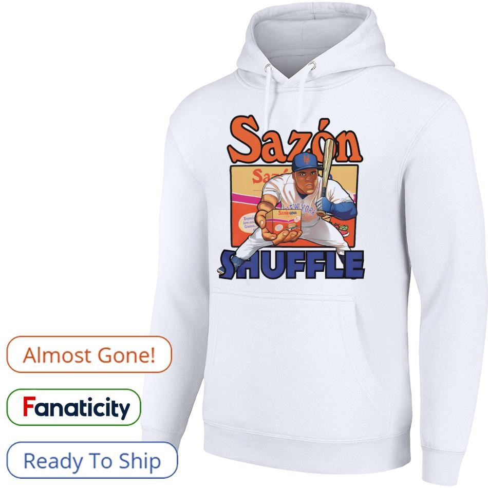 Sazon Shuffle New York Baseball Shirt, hoodie, sweater, long