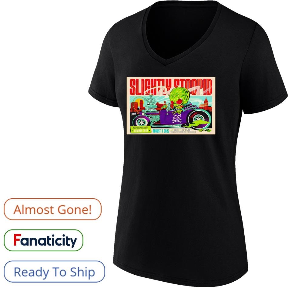 Slightly Stoopid August 3 2025 Sterling Heights Poster Shirt