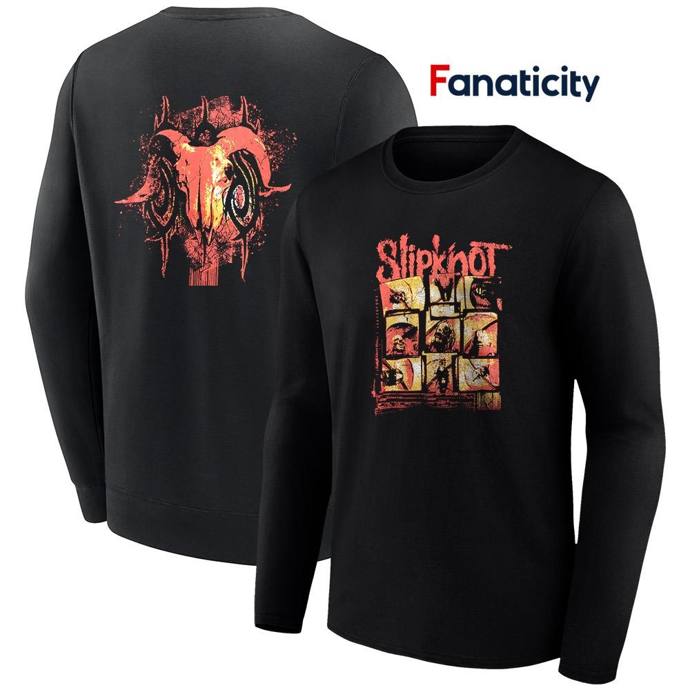 Slipknot バンドTシャツ　XL OUTSIDE THE NINE Slipknot 9 square shirt, hoodie, sweater, long sleeve and