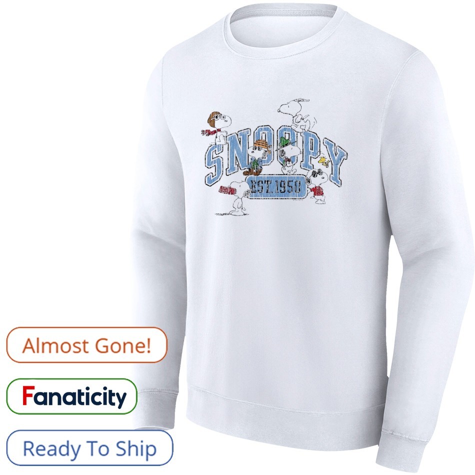1950 vintage SNOOPY スウェット Snoopys est 1950 vintage shirt, hoodie, sweater, long sleeve