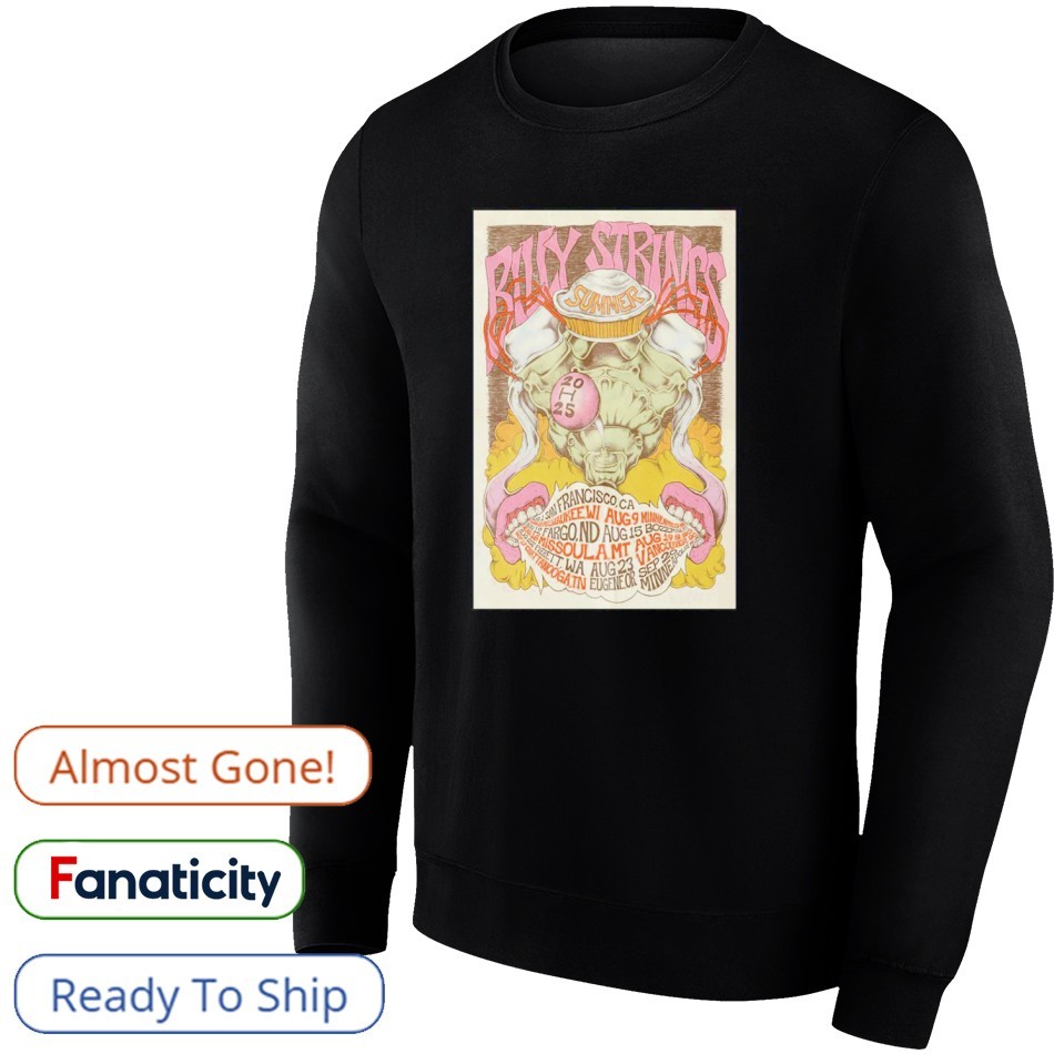 Summer Tour Maps Billy Strings 2025 Poster Shirt, hoodie