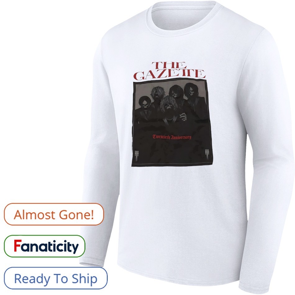 ミュージシャン the GazettE ITANGEISHA LONGSLEEVETEE The Gazette Twentieth anniversary shirt, hoodie, sweater