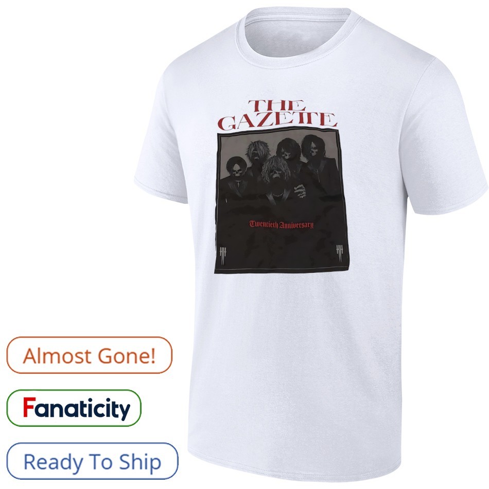 GazettE ガゼット 23rd ANNIVERSARY TOUR TEE the GazettE 23rd ANIVERSARY TOUR TEE