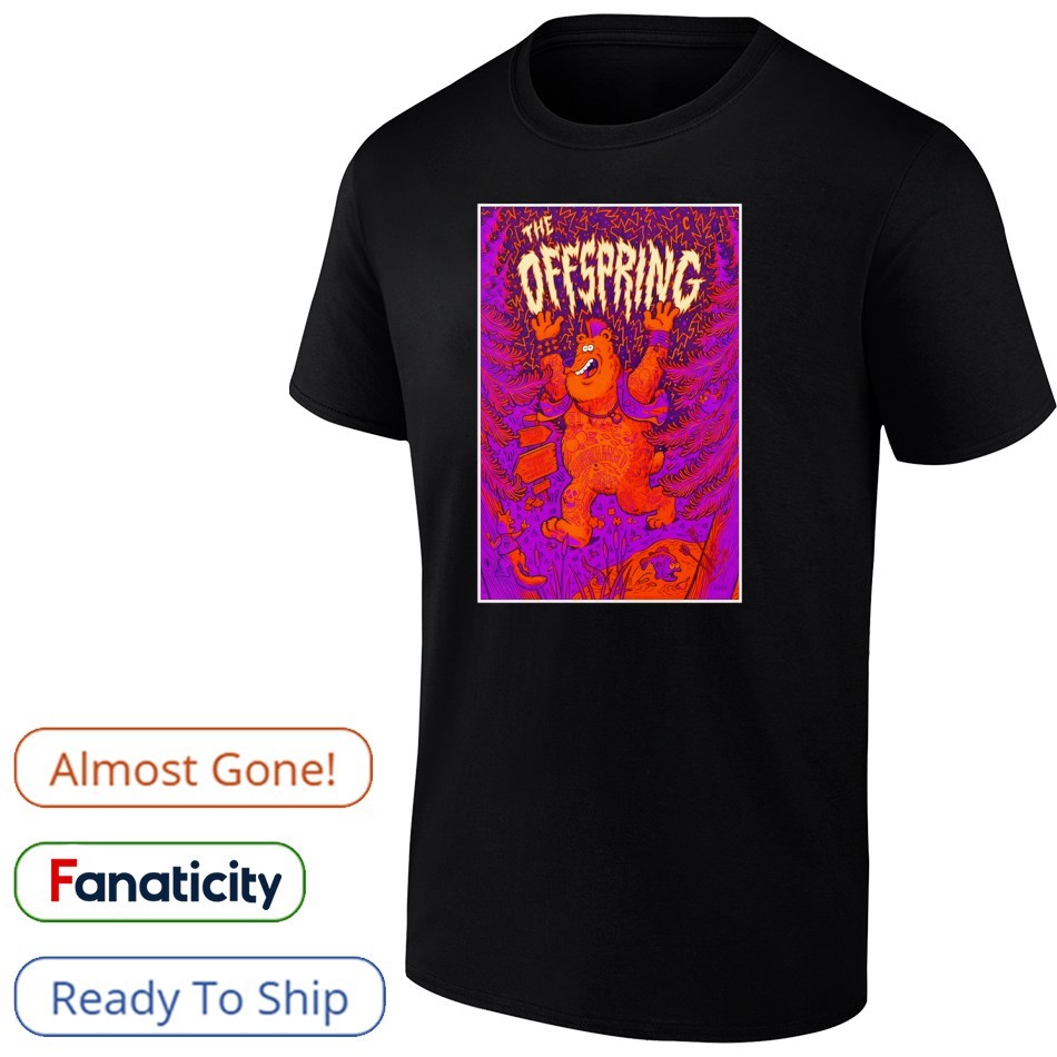 THE OFFSPRING 2025ツアーTシャツ「M」サイズ&ツアーフライヤー The Offspring Supercharged Worldwide North American Tour