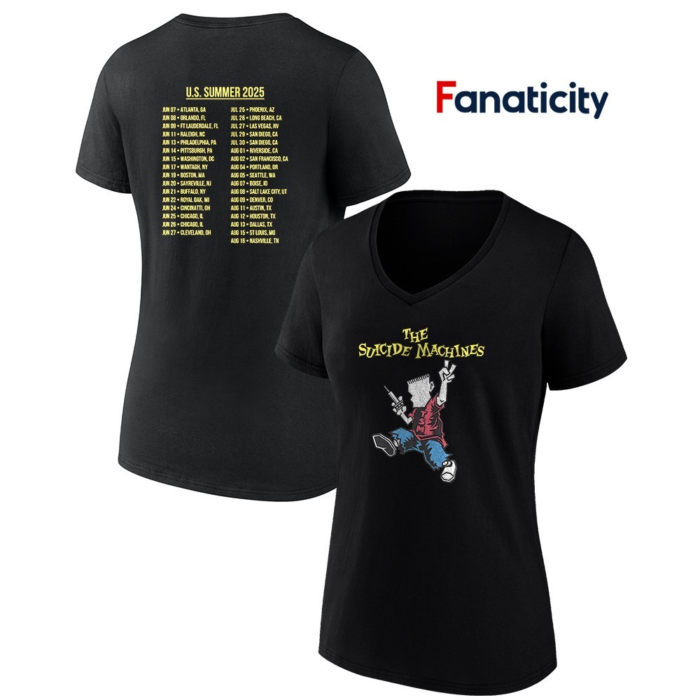 The Suicide Machines US Summer 2025 tour dates shirt, hoodie